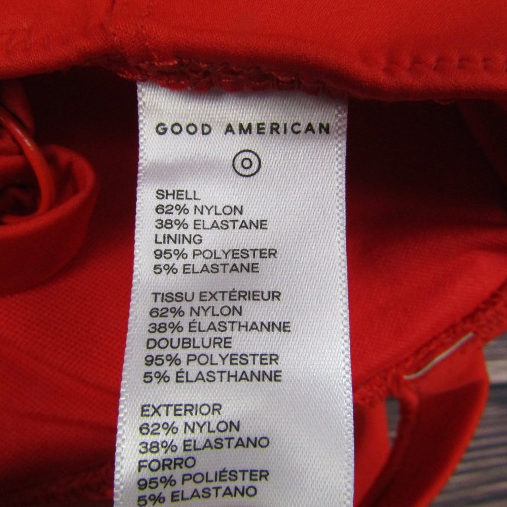 Good American NEW XS Size 0 Red Sculpt Corset One Piece Swimsuit Swim Beach - Picture 8 of 9